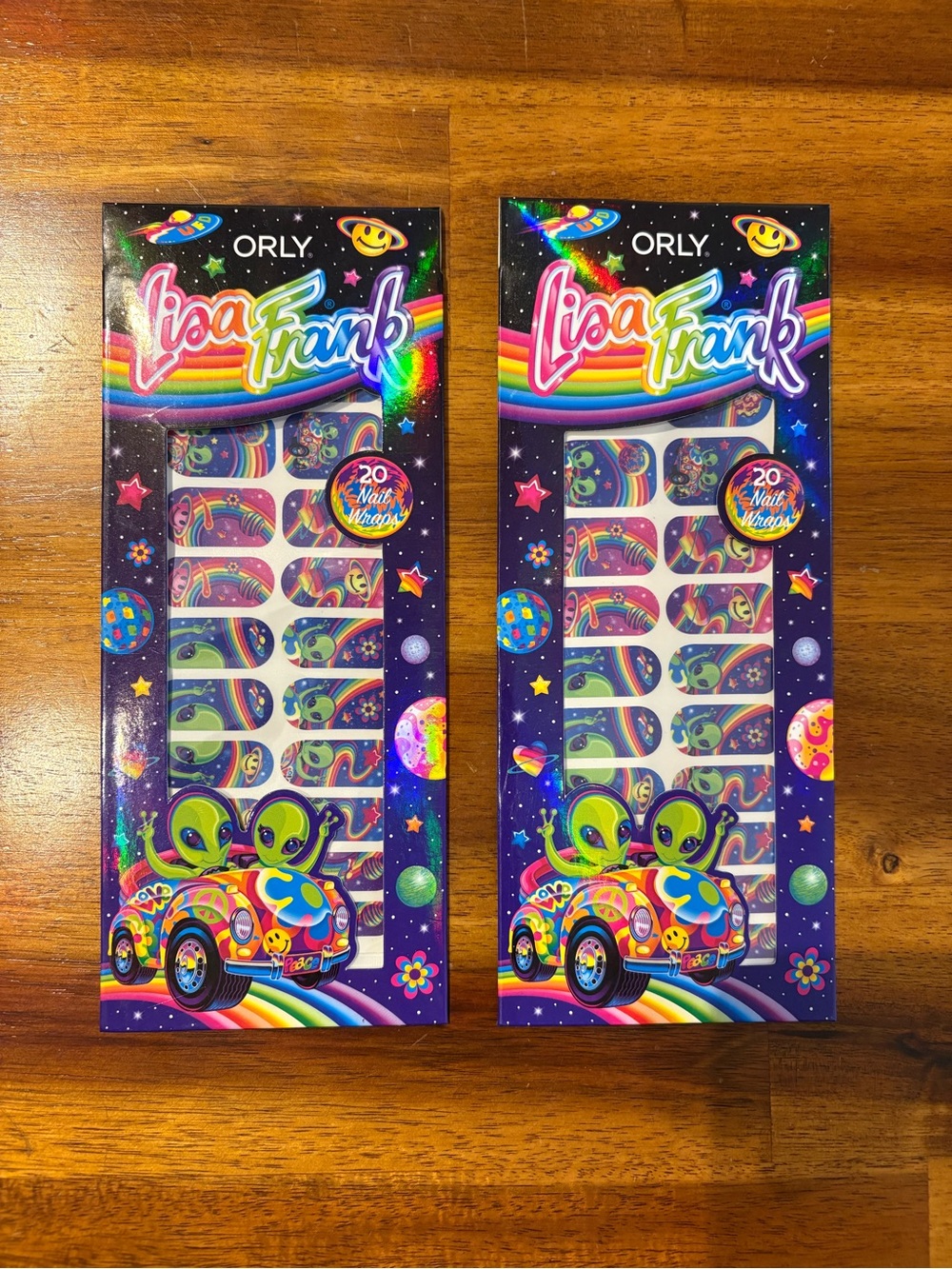 Lisa Frank Orly Nail Wraps